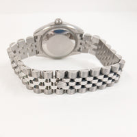 Datejust 36mm Steel and White Gold Fluted Bezel 178274