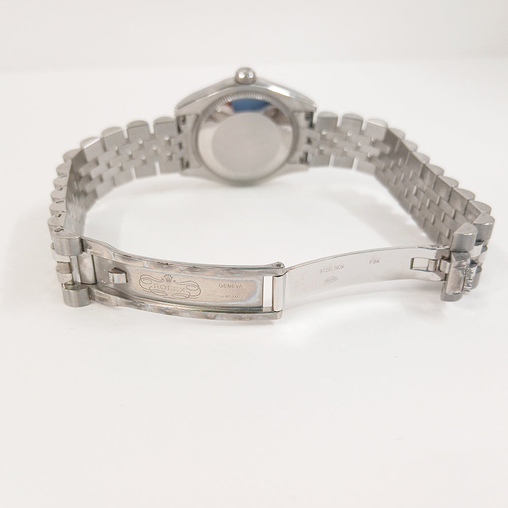 Datejust 36mm Steel and White Gold Fluted Bezel 178274