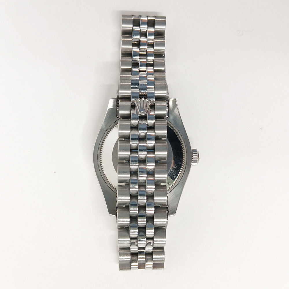 Datejust 36mm Steel and White Gold Fluted Bezel 178274