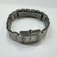 Tank Française Stainless Steel - 25mm x 20mm Quartz WE110006