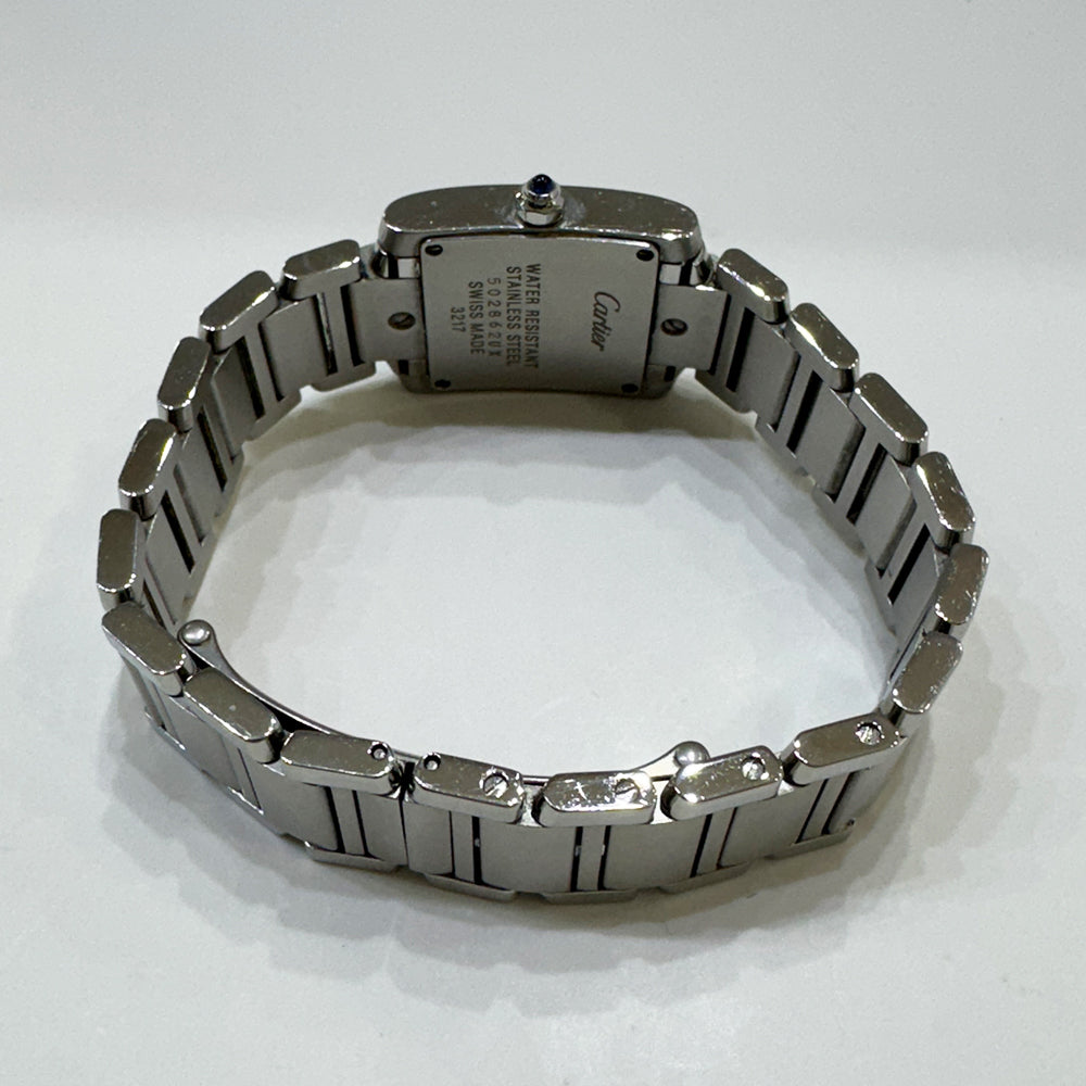 Tank Française Stainless Steel - 25mm x 20mm Quartz WE110006