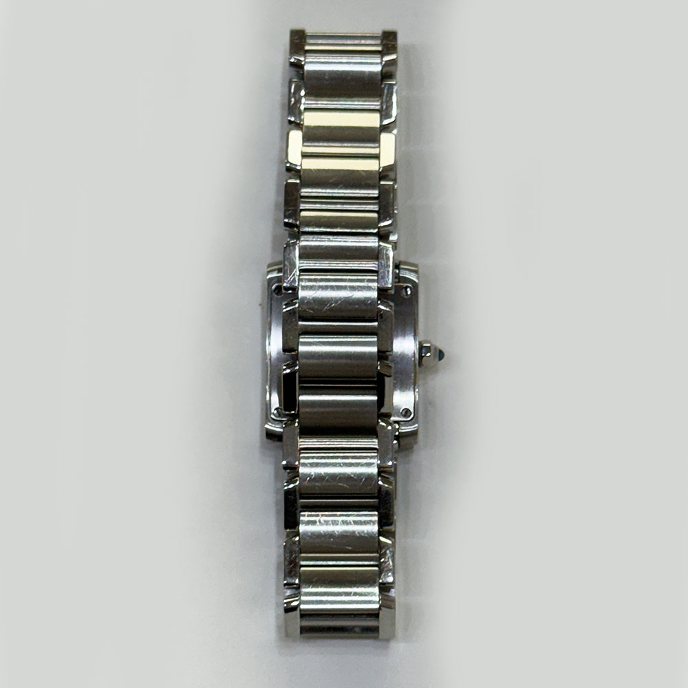 Tank Française Stainless Steel - 25mm x 20mm Quartz WE110006