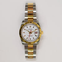 Datejust 36mm Turn-O-Graph Steel and Yellow Gold 116263
