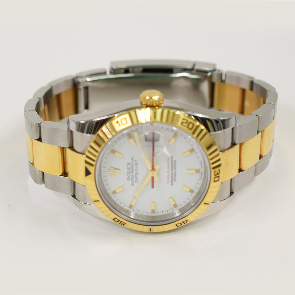 Datejust 36mm Turn-O-Graph Steel and Yellow Gold 116263