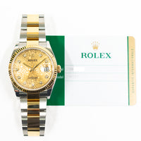 Datejust 36mm Steel and Yellow Gold 126233
