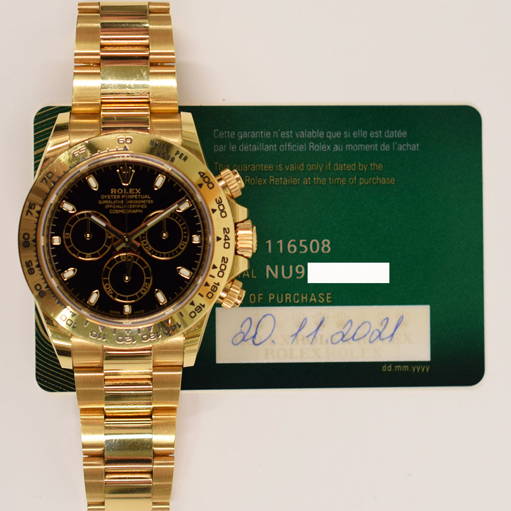 Daytona Yellow Gold 126508