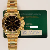 Daytona Yellow Gold 126508