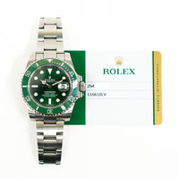 Submariner Date 40mm "Hulk" Steel 116610LV