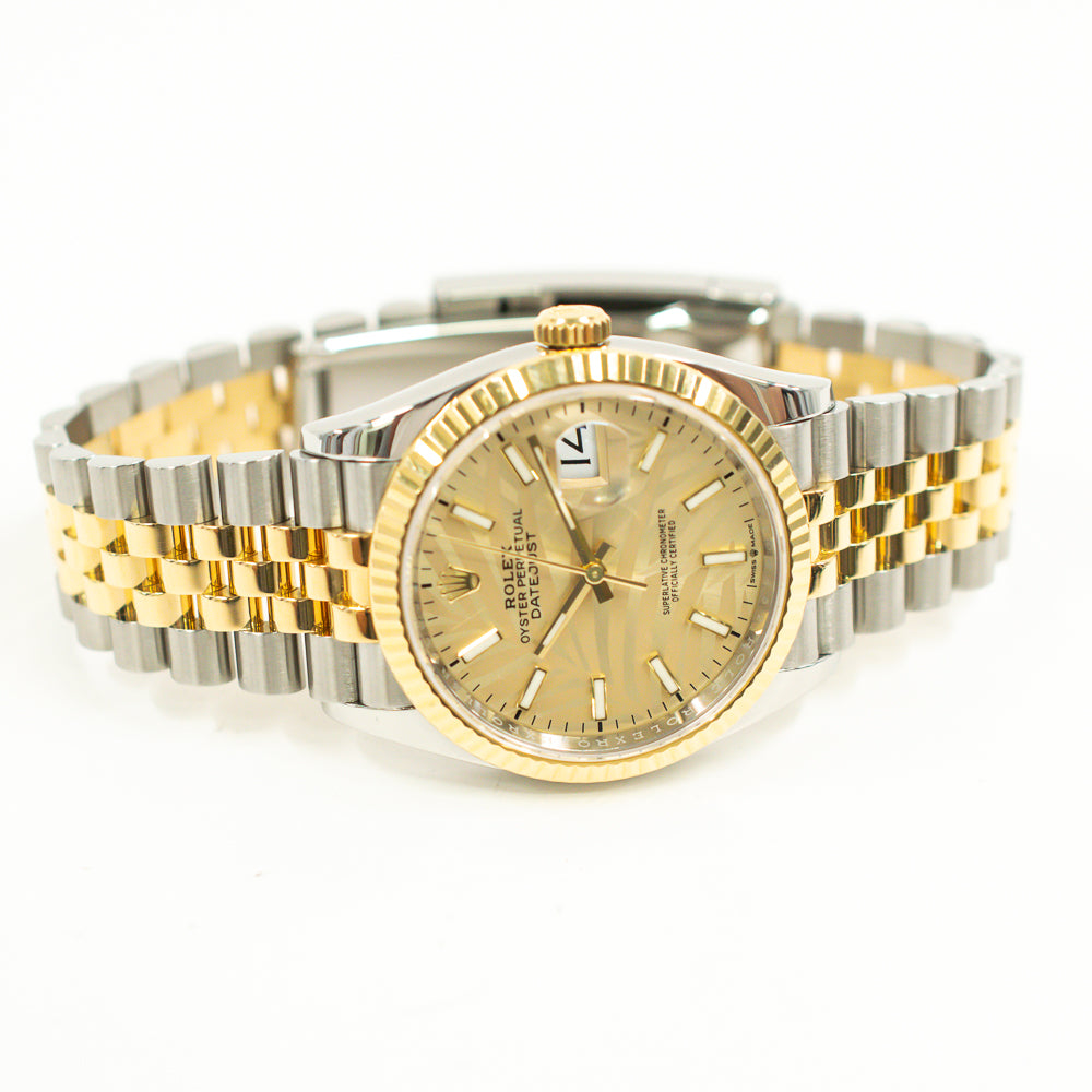 Datejust 36mm Steel and Yellow Gold 126233
