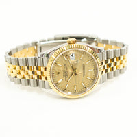 Datejust 36mm Steel and Yellow Gold 126233