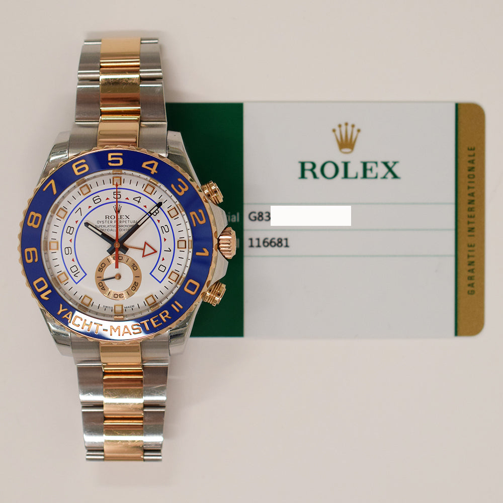 Yacht-Master II 44mm Steel and Rose Gold 116681