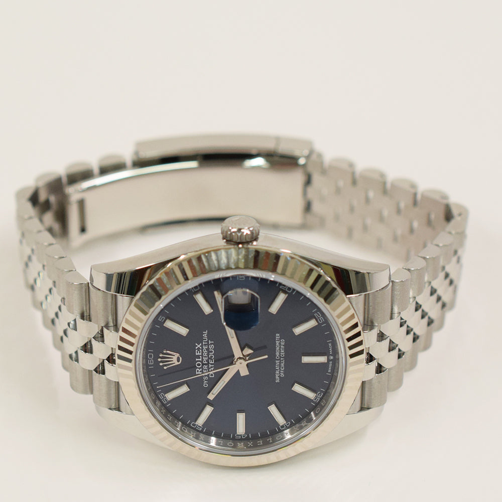Datejust 41mm Steel and White Gold 126334