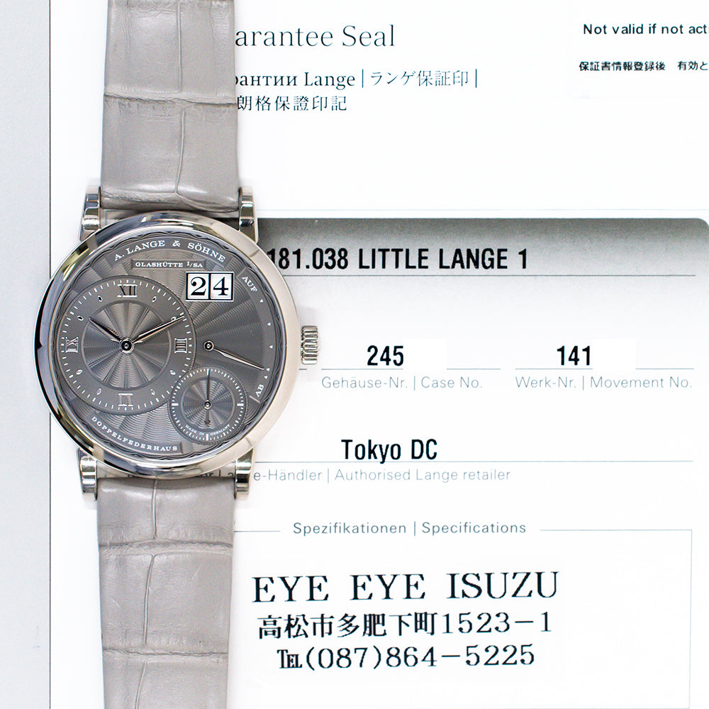 Lange 1 36.8mm White Gold 181.038