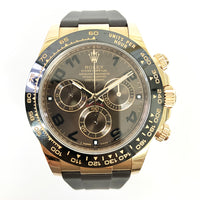 Daytona Rose Gold with Rubber Strap 116515LN