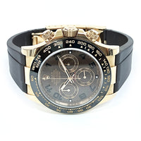 Daytona Rose Gold with Rubber Strap 116515LN