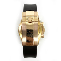 Daytona Rose Gold with Rubber Strap 116515LN