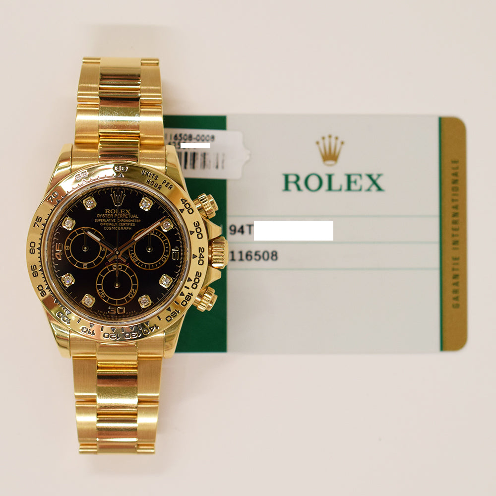 Daytona Yellow Gold 116508G