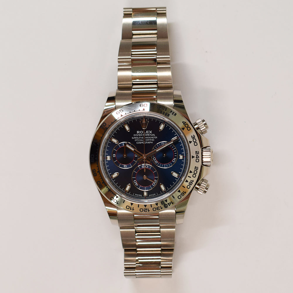 Daytona White Gold 116509