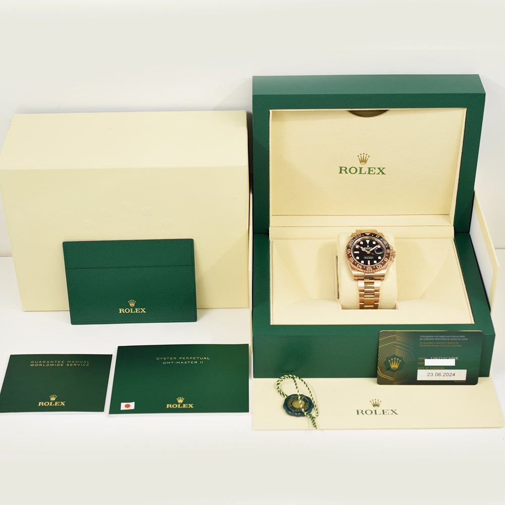 GMT-Master II "Root Beer" Rose Gold 126715CHNR