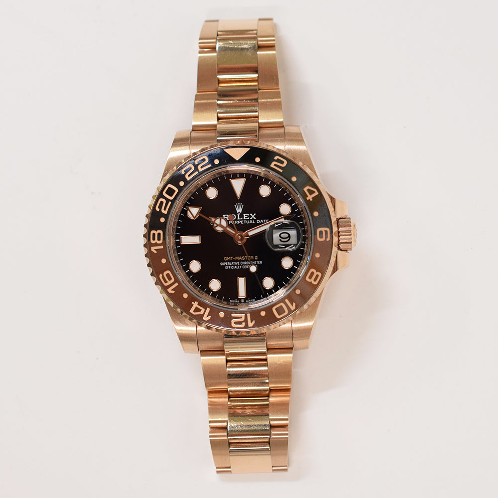 GMT-Master II "Root Beer" Rose Gold 126715CHNR