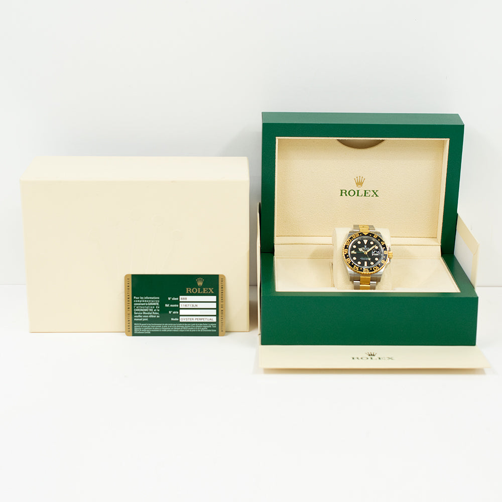 GMT-Master II Steel and Yellow Gold 116713LN