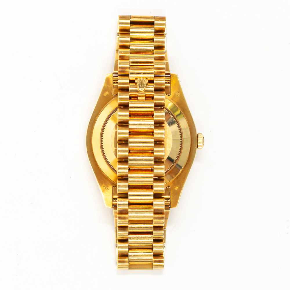 Day-Date 41mm Diamond Bezel Yellow Gold 218348A