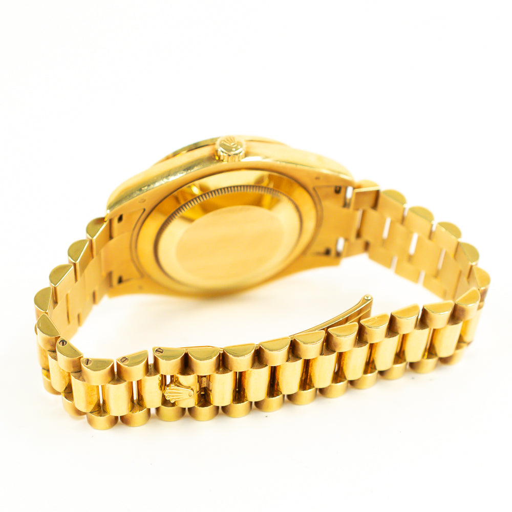 Day-Date 41mm Diamond Bezel Yellow Gold 218348A