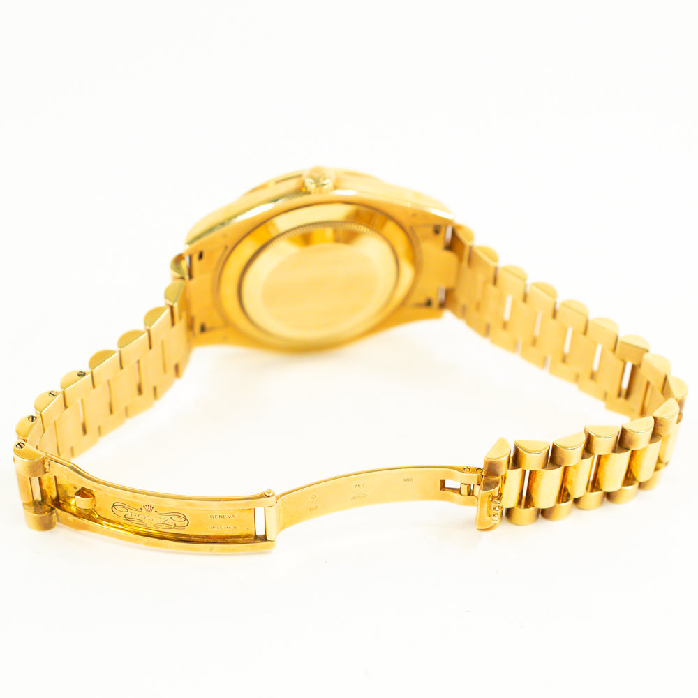 Day-Date 41mm Diamond Bezel Yellow Gold 218348A