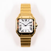 Santos de Cartier 47.5mm x 39.8mm Yellow Gold WGSA0029