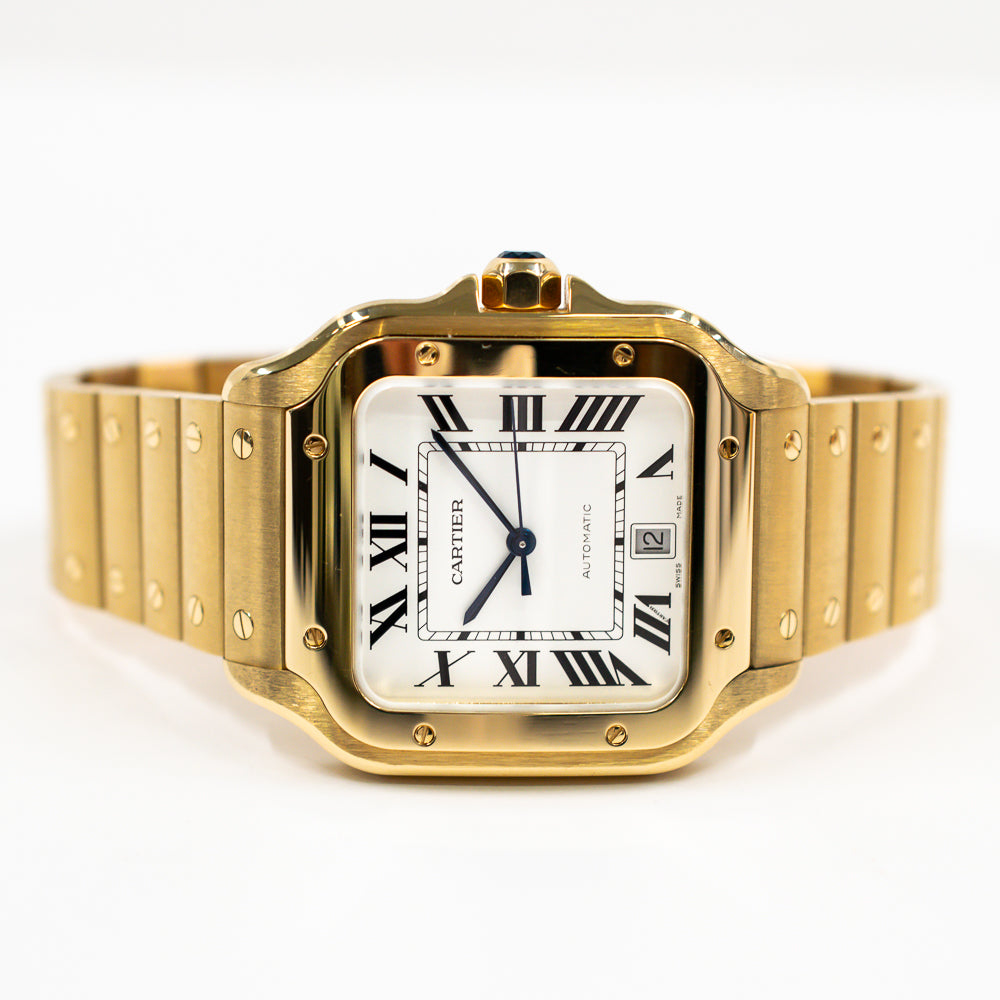 Santos de Cartier 47.5mm x 39.8mm Yellow Gold WGSA0029