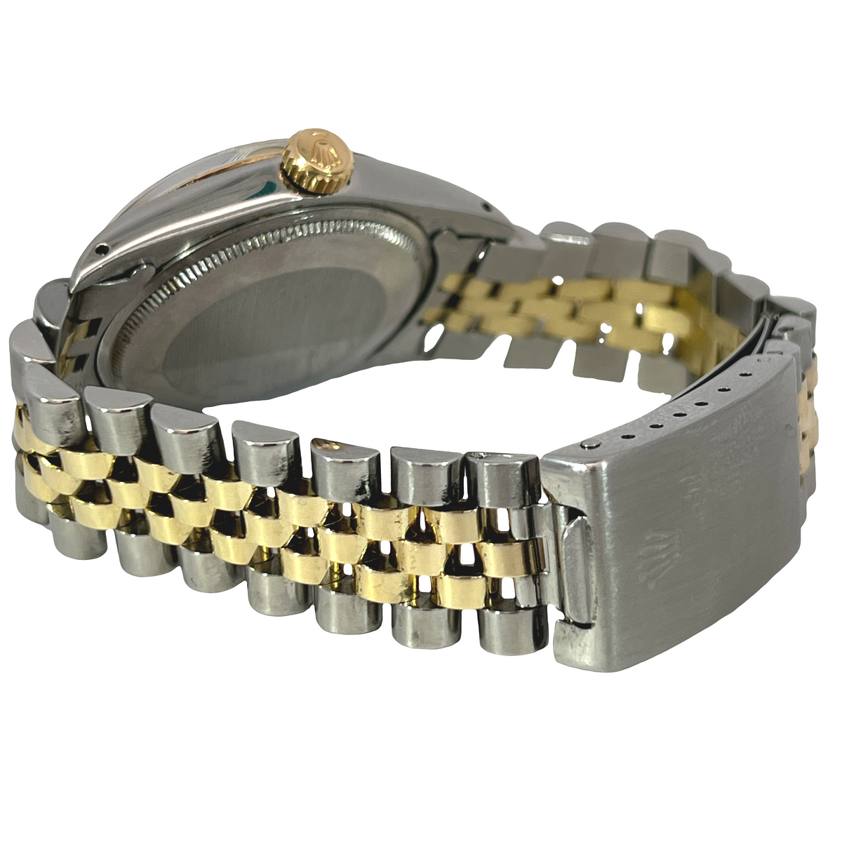 Pre-Owned 1974 Rolex Oyster Perpetual Date 34mm 14K Yellow Gold & Stainless Steel Watch Ref. 1500
