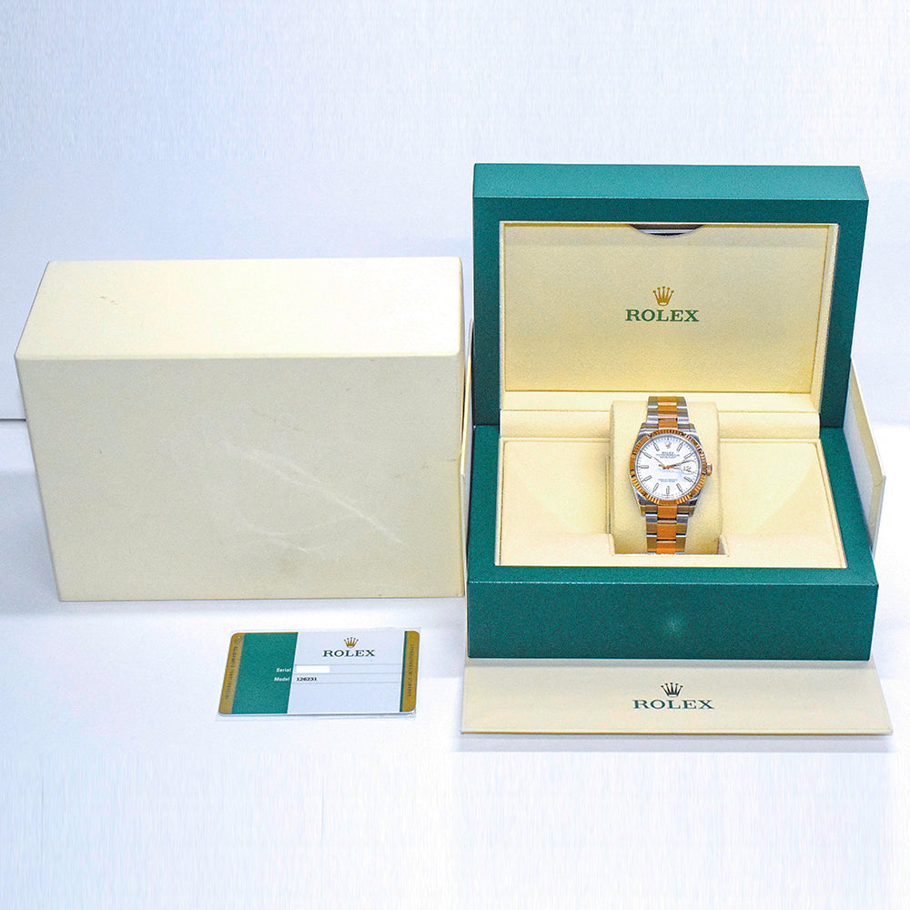 Datejust 36mm Steel and Rose Gold 126231