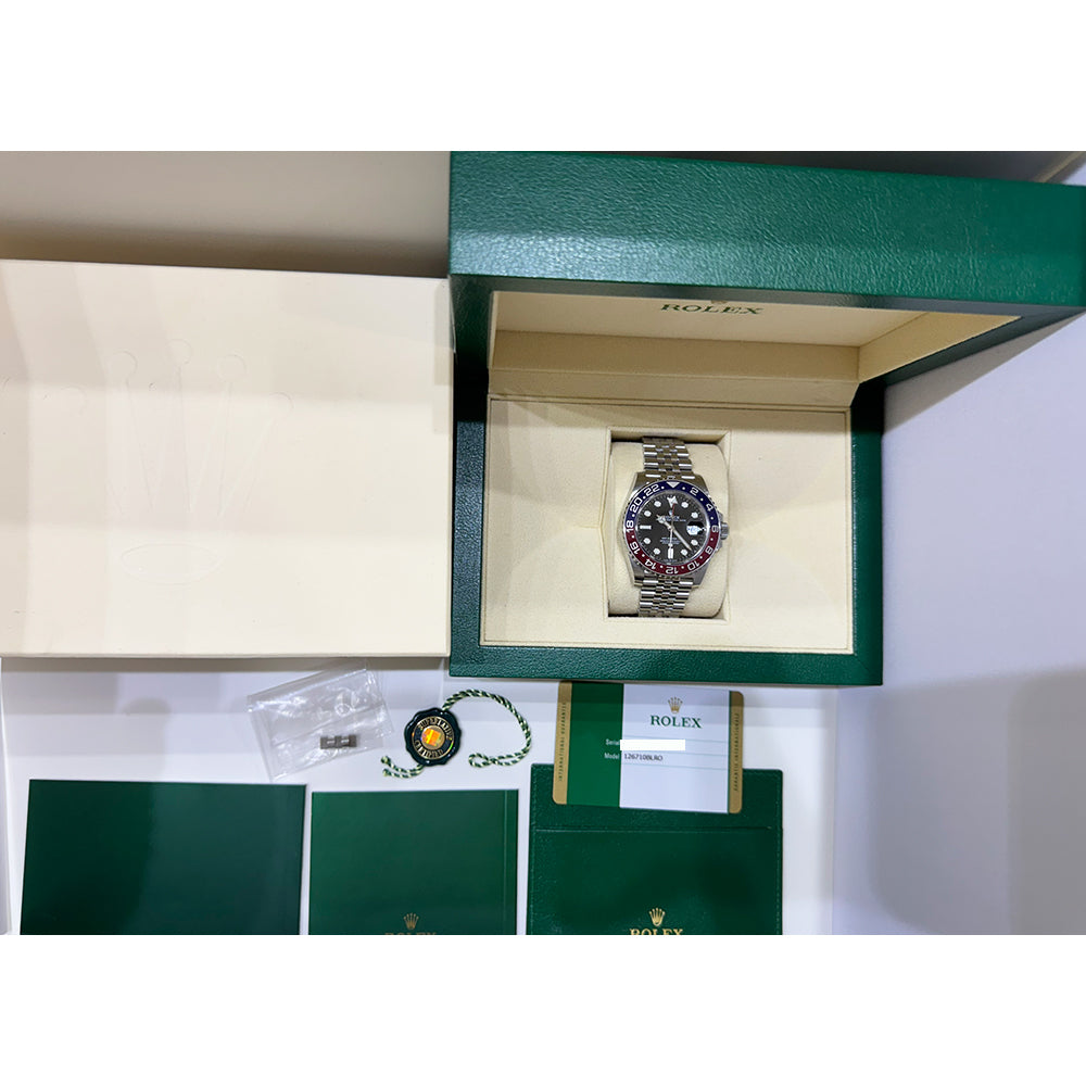 GMT-Master II "Pepsi" Steel 126710BLRO