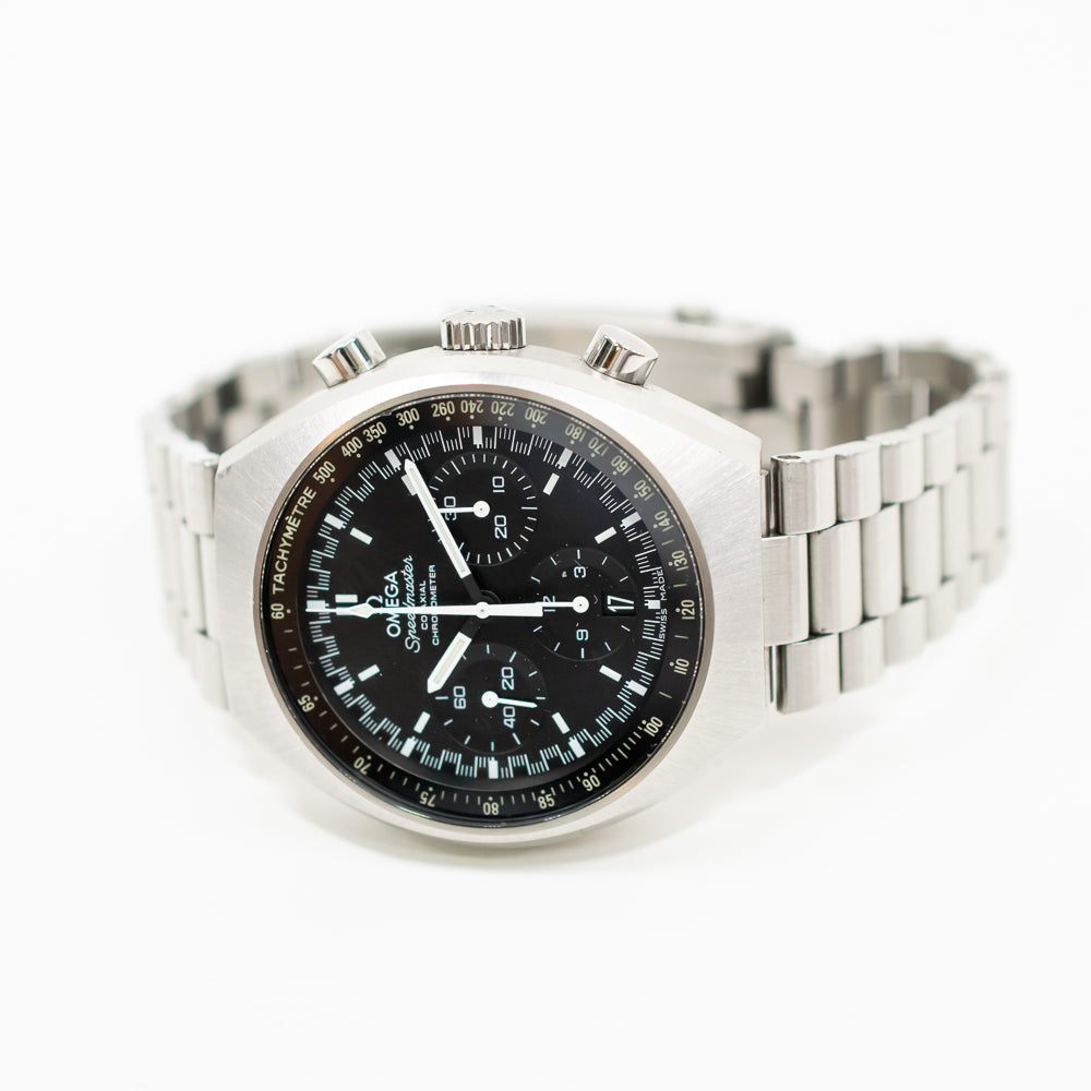 Speedmaster Mark II              42.4mm x 46.2mm Steel on Steel 327.10.43.50.01.001