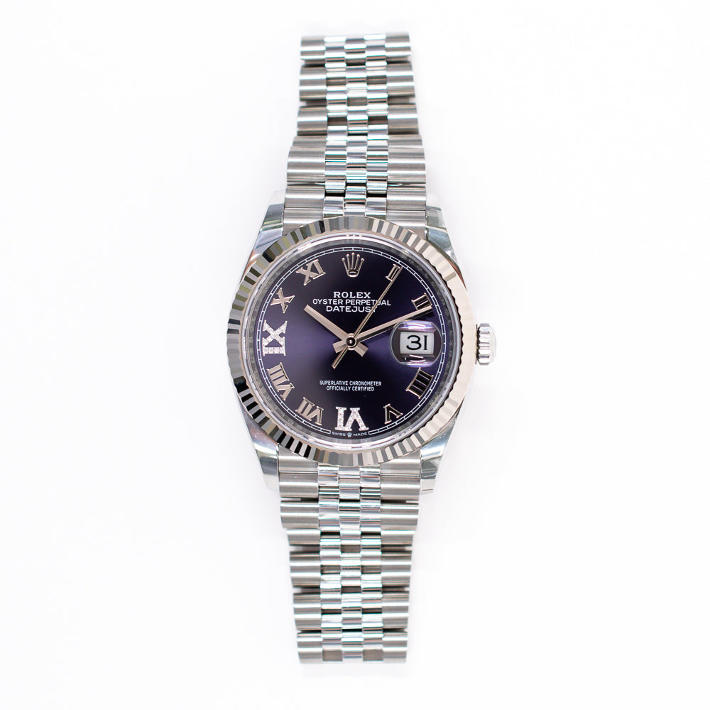 Datejust 36mmSteel and White Gold 126234
