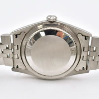 Datejust 36mm Steel and White Gold 16234