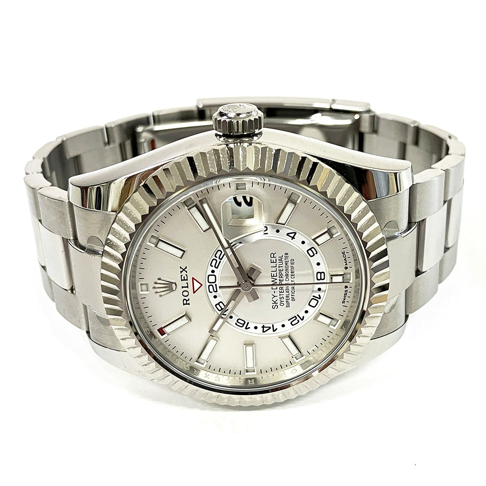 Sky-Dweller Steel and White Gold 336934