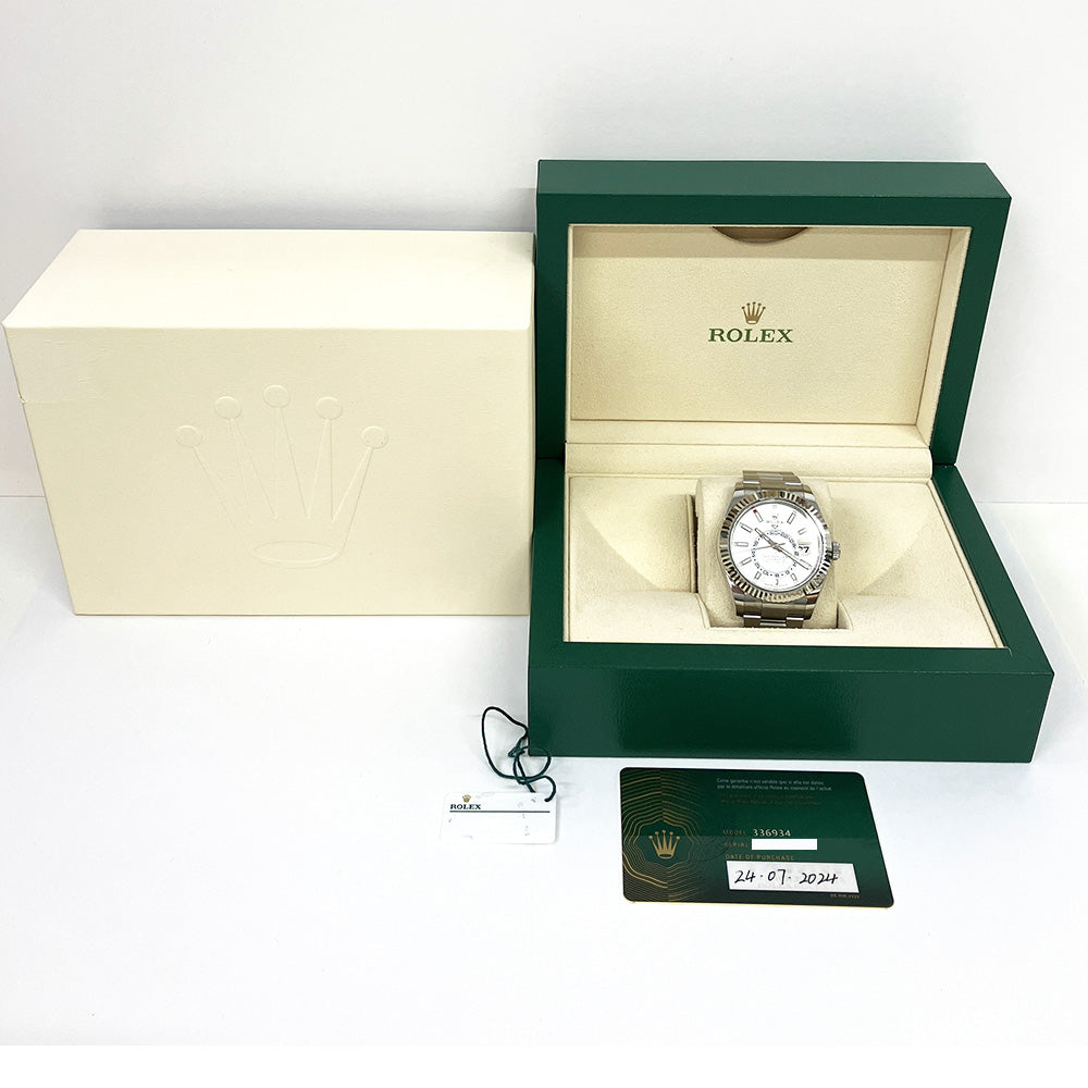 Sky-Dweller Steel and White Gold 336934