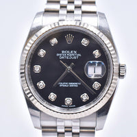 Datejust 36mm Steel and White Gold 116234G