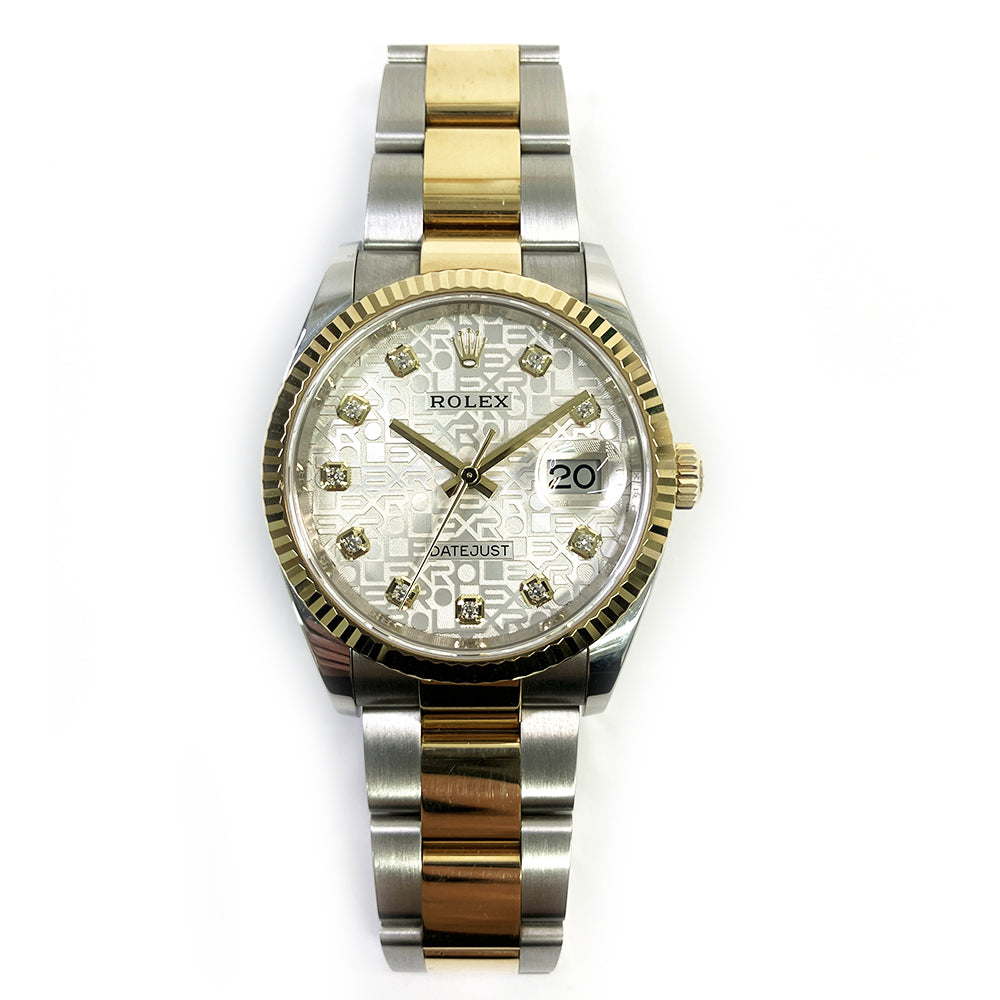 Datejust 36mm Steel and Yellow Gold 126233