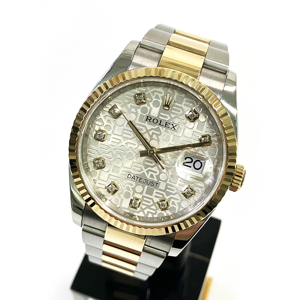 Datejust 36mm Steel and Yellow Gold 126233