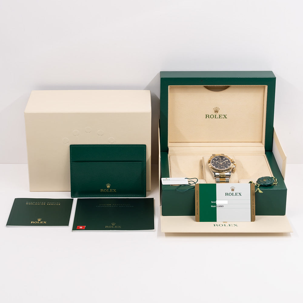 Daytona Steel and Yellow Gold 116503