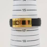 Daytona Yellow Gold On Strap 116518LN