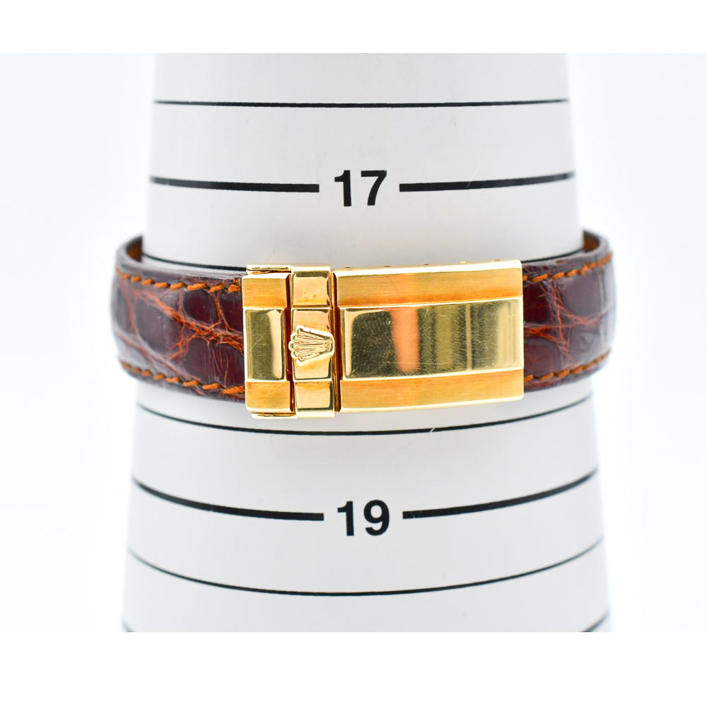 Daytona Yellow Gold  "Zenith Movement" on Leather Strap 16518