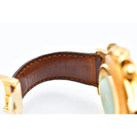 Daytona Yellow Gold  "Zenith Movement" on Leather Strap 16518