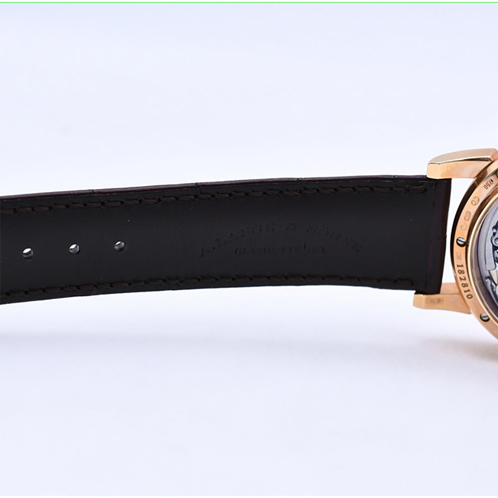 Saxonia Datograph 39mm Rose Gold Manual winding 403.032
