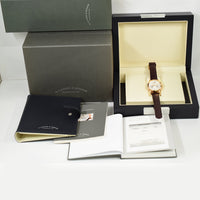 Saxonia Datograph 39mm Rose Gold Manual winding 403.032