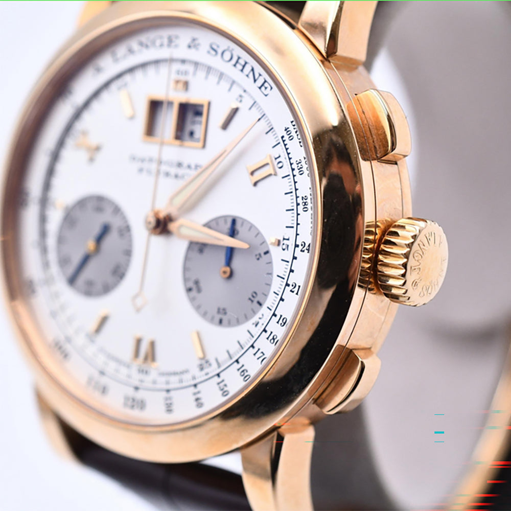 Saxonia Datograph 39mm Rose Gold Manual winding 403.032