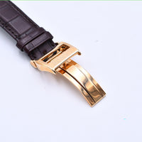 Saxonia Datograph 39mm Rose Gold Manual winding 403.032