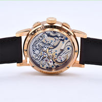 Saxonia Datograph 39mm Rose Gold Manual winding 403.032